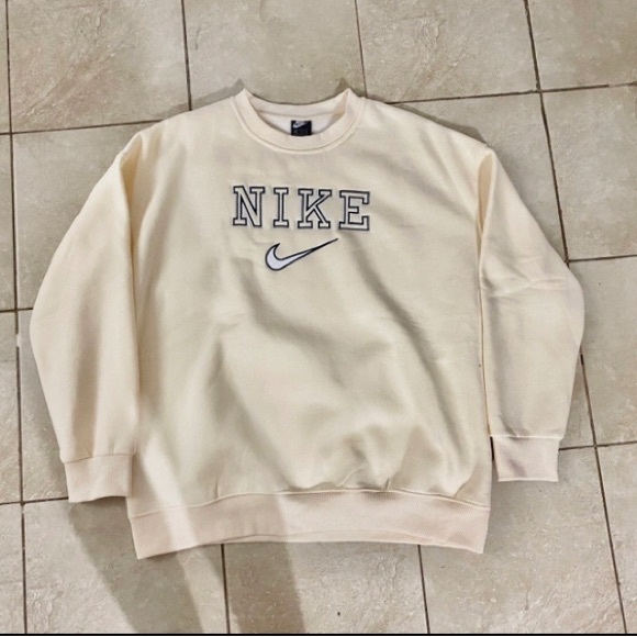 Nike Other - Cream Color Nike Crewneck XL